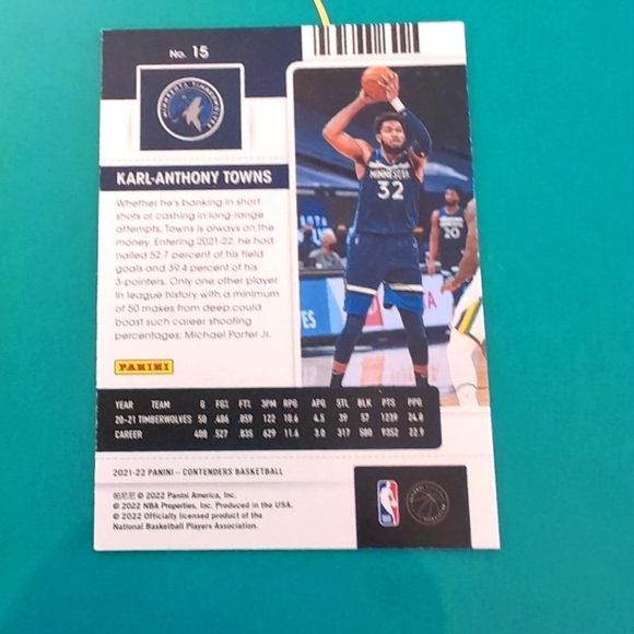 NBA card - Picture 2 of 2